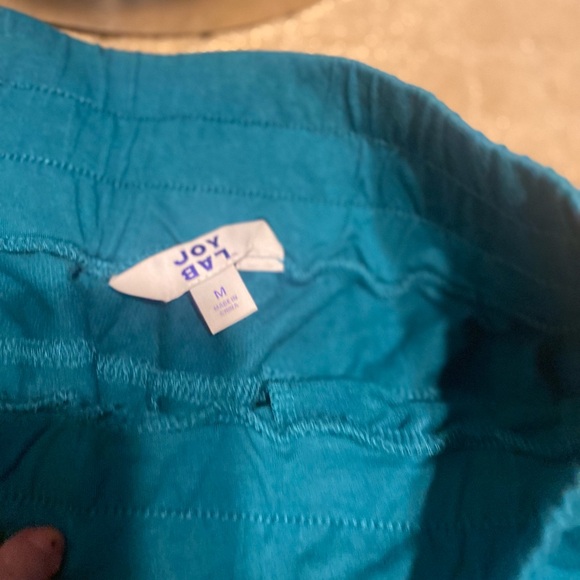 Joy Lab green ombré crew neck cropped sweater w/ Mid-Rise Terry Joggers NWOT - Picture 11 of 11